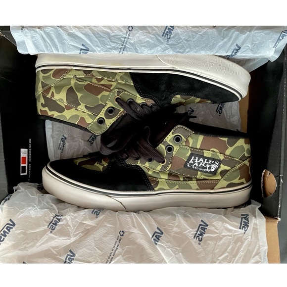 duck camo vans